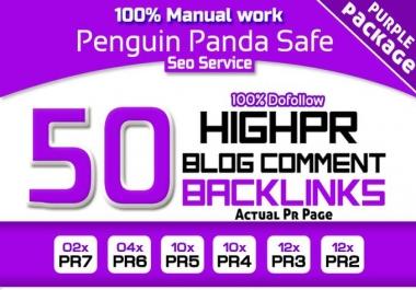do MANUALLY 50 Blog Comment 2PR7 4PR6 10PR5 10Pr4 12Pr3 12Pr2 DoFollow Backlinks