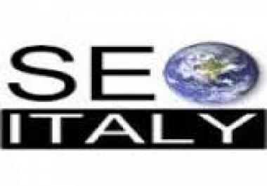 ur site manually submission to 50 Italian web directory