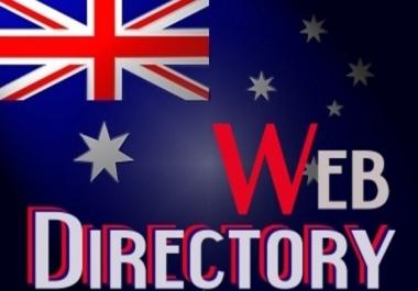 do 30 Australian Local web directory submissions