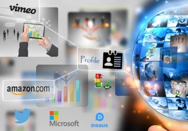 Manually Create 20 High Domain Authority DA Profile backlinks