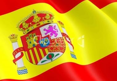 GUARANTEED SPAIN UNLIMiTED Real Human Traffic for 1 month