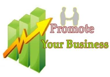 i will promote your business in 31 high pr classifids websites