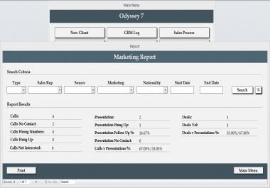 Microsoft Access Database Development