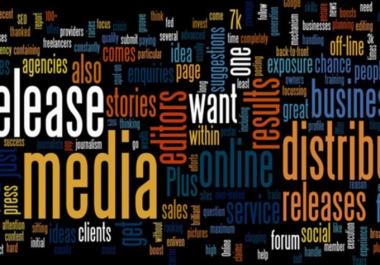 send Your Press Release to 100 News,  Magazines,  TV,  Radio,  Online etc