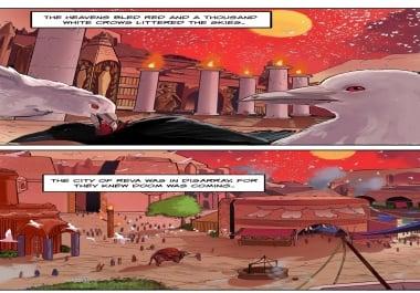 Create a comic page for your story