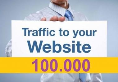 100000 Real website traffic in 30 days