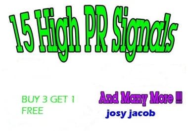 30 Edu and Gov+10 High PR Links from PR4 to PR7 Social Bookmarking Sites