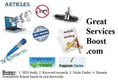 Convert articles into marketing videos