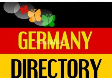 I will submit your site URLs to 30 high quality German search engines and directories