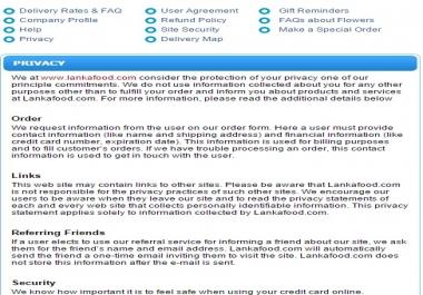 I write a privacy policy,  return policy and terms & conditions for your website