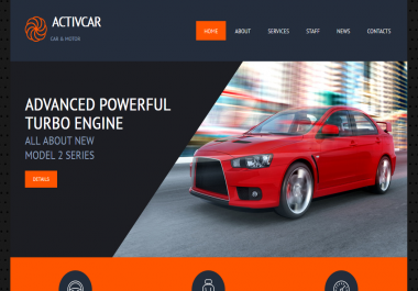 create professional Wordpress website