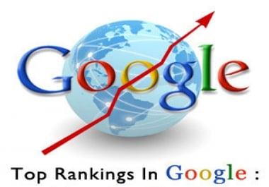 optimize,  backlink and build authority to rank top in Google
