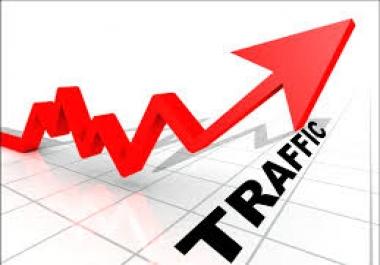 Send Real Website Traffics with Real Clicks-Impression For 7 days Mostly from USA