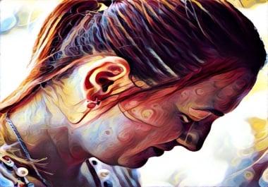 I will make a crazy Cartoon Photo in my style