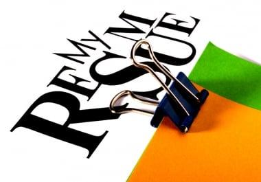 Professional Resume tailored to your industry that will GET YOU NOTICED