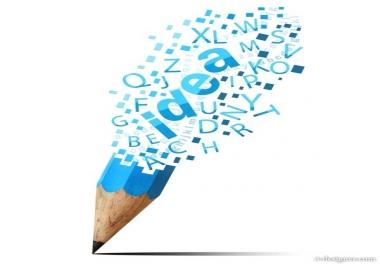 500 word unique article on any niche