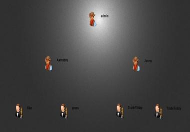 MLM Script,  Multilevel Gamelink Binary Website. Building A Downline EASy