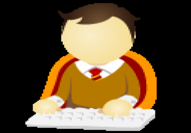 Awesome One page website with chat support