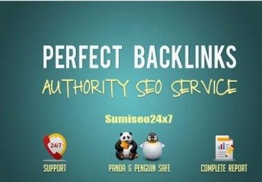 PERFECT BACKLINKS - Whitehat AUTHORITY Link Building Service
