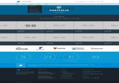 Portfolios website,  personal portfolio website