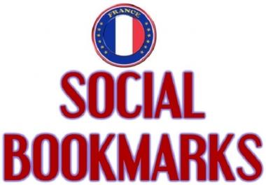 I will manually boost your site on top 10 France Social Bookmarking sites