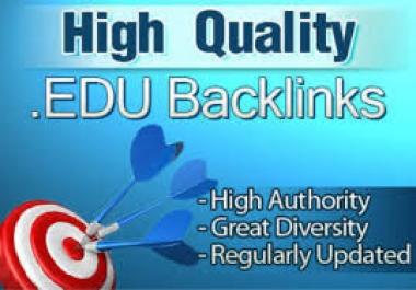 I will create 40 DoFollow. EDU and. gov SEO safe backlinks