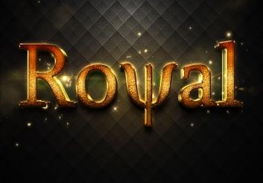 Convert your logo, text in fantastic effect