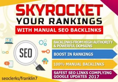 I will do Shoot Your Site Into TOP Google Rankings With My SEO Package