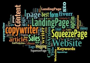 write perfect and most persuasive 100 Words for your Landing Page