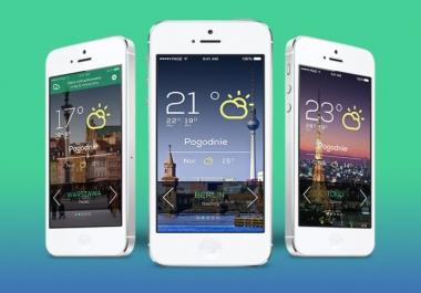 I will create professional Android and iOS apps