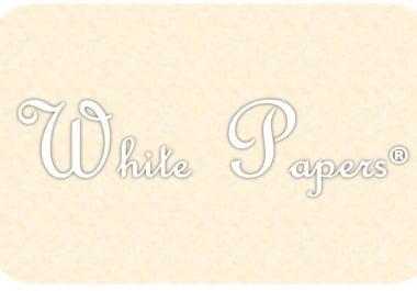 White Papers for a Fair Price
