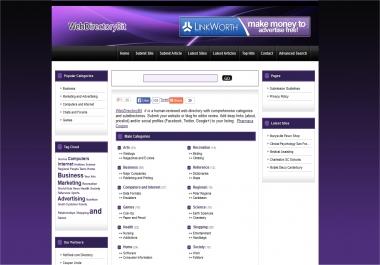 Website Listing on WebDirectoryBit
