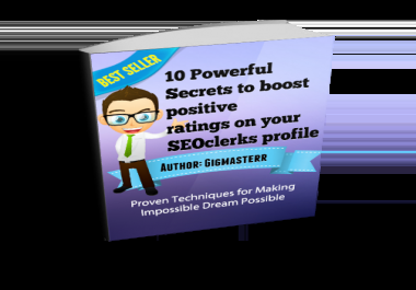 10 Secrets to boost positive ratings on your SEOclerks profile