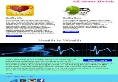 I will design responsive html email template