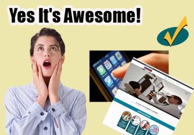 Professional Website For Business