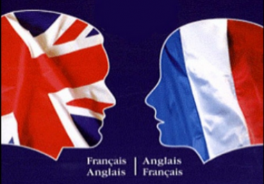 I will Translate any document from english to french