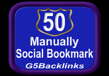 build Top 50 Social Bookmark SEO Backlinks