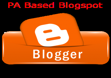 Provide High PA Expired Blogspot Accounts