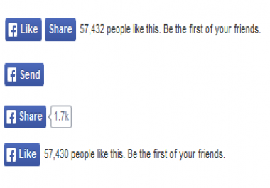 i will provide 1000 high quality website likes or plug in likes