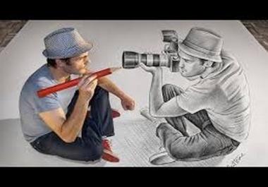 convert your photos into pencil sketch or sketch ART