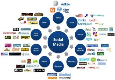 1000 social signals from top 12 social networking sites