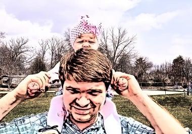 cartoon 5 pictures for you and get 1 free