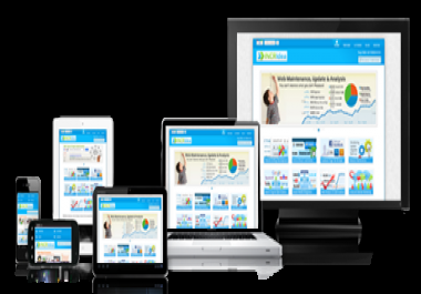 I will build you a mobile friendly website