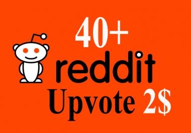 Give You 40+ Reddit real Upvotes
