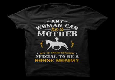 I will create a professional TShirt design for