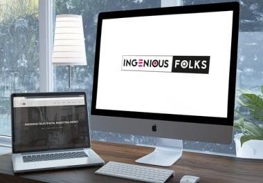 Stunning and attractive website design