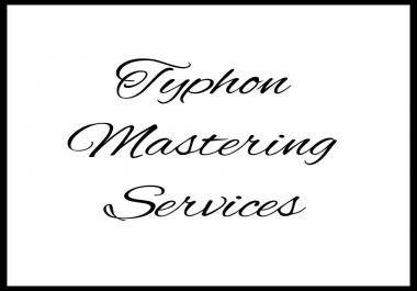 I will professionally master your audio in 24 hours