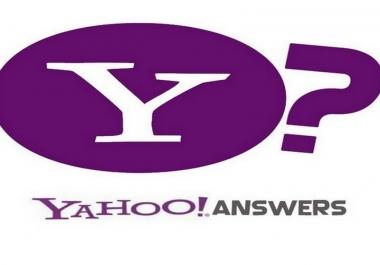 Promote 3 Yahoo Answers with Clickable link