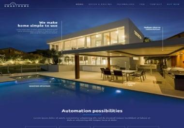 I will Create an awesome WORDPRESS Website