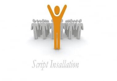Script Installation Service